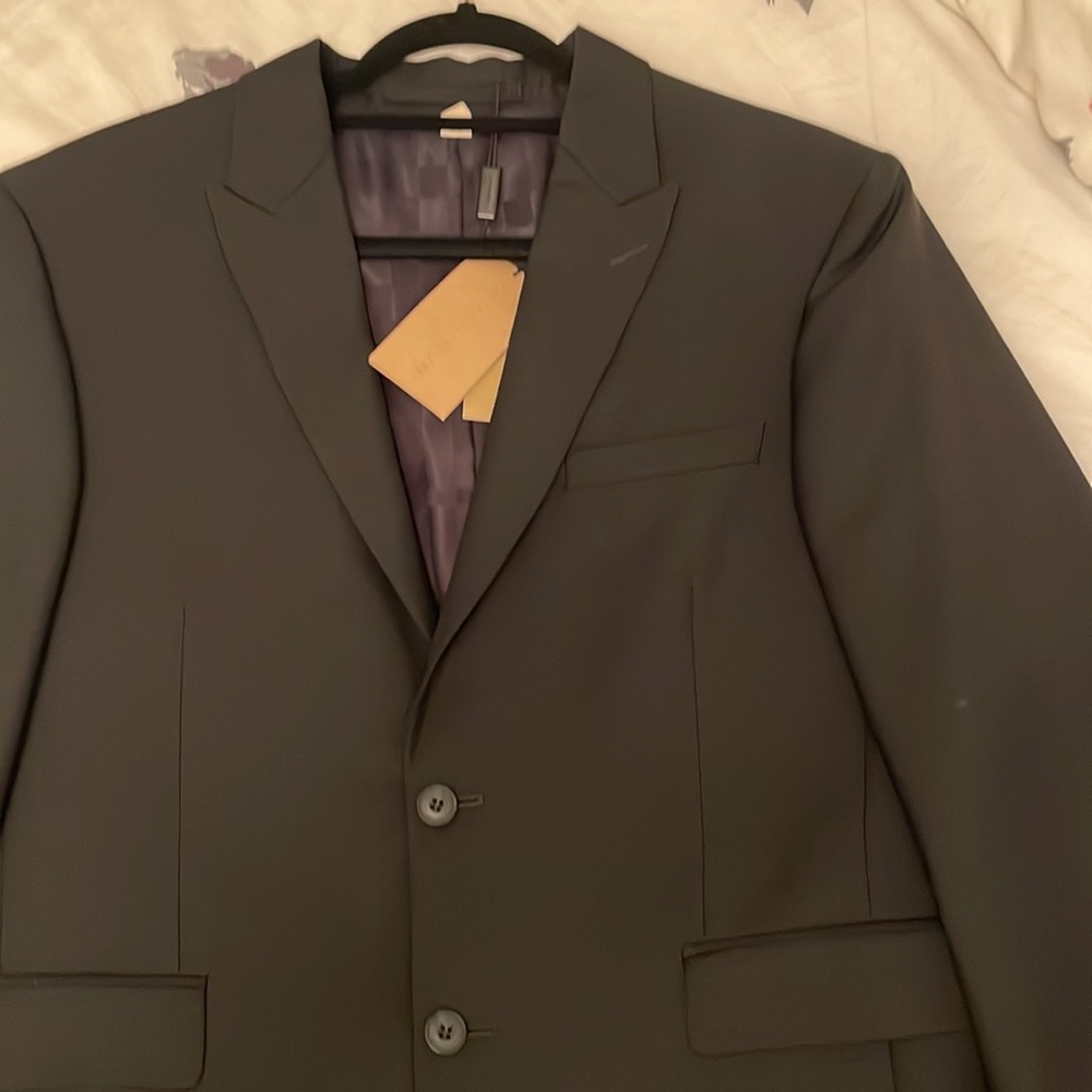 BURBERRY AMAZING find mens NEW Burberry Black Dress jacket